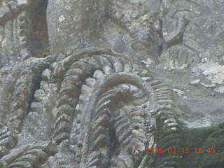 Indonesia - Bali - Temple at Bangli - giant banyon tree