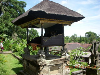 Indonesia - Bali - Temple at Bangli - musical instruments