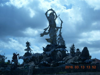 Indonesia - Bali - bus ride - monument