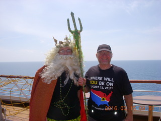 44 99f. Volendam - King Neptune visit + Adam