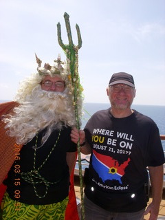 45 99f. Volendam - King Neptune visit + Adam +++