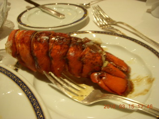 Rotterdam Dining Room on gala night - lobster