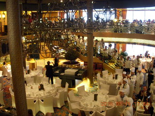 64 99f. Rotterdam Dining Room on gala night