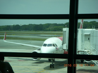 Air Asia flight to Kuala Lumpur