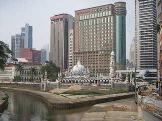 Malaysia - Kuala Lumpur food tour - Bangkok Bank sign