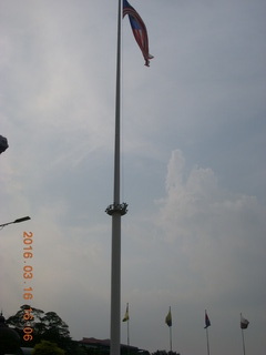 Malaysia - Kuala Lumpur food tour - world's tallest flagpole