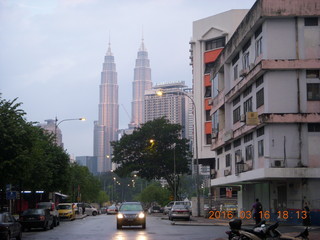 Malaysia - Kuala Lumpur food tour - twin Petronas towers