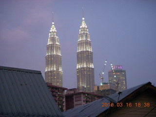 Malaysia - Kuala Lumpur food tour - twin Petronas towers +++