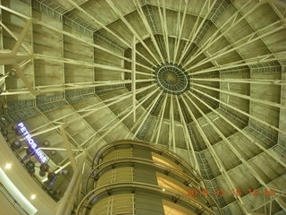 Malaysia - Kuala Lumpur food tour - shopping mall ceiling