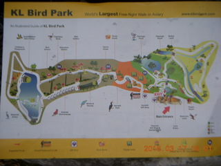 Malaysia - Kuala Lumpur - KL Bird Park map