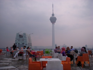 Malaysia - Kuala Lumpur - Heli Lounge Bar - KL tower