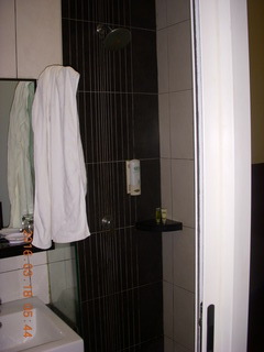 Geo Hotel shower