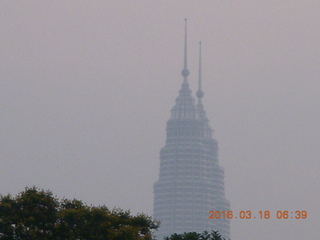 Malaysia, Kuala Lumpur, Geo Hotel run - Petronas towers