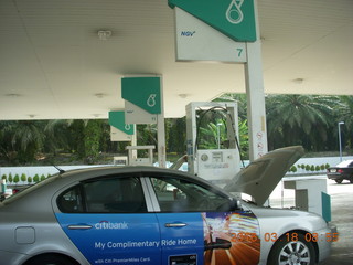 52 99j. cab to KL airport - natural gas car