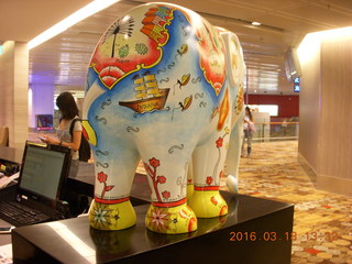 elephant at airline club