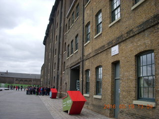 London - outside with Malavika