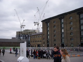 London - outside with Malavika