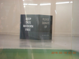 London - Tate Modern - KEEP TATE MODERN FREE