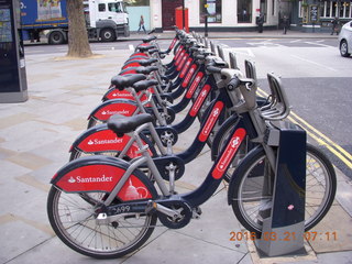 London - rental bikes