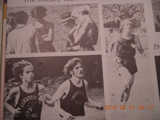 El Delator CHS yearbook 1974 - cross-country team