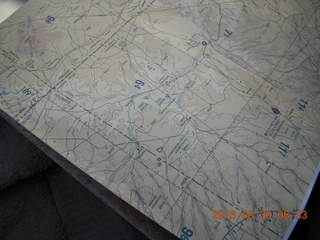 Utah back-country chart - map