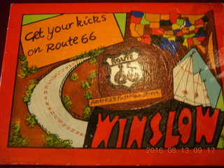 Grand Canyon Caverns (L37) trip - run on Route 66 - messed-up hangar