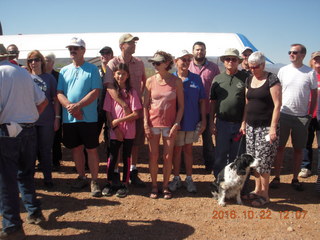 Grapevine fly-in + group picture, sort of Grapevine - group picture
