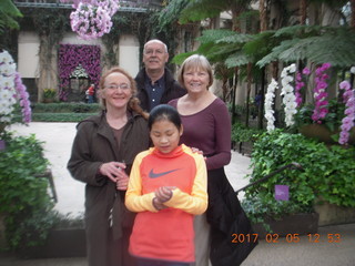 569 9l5. Longwood Gardens with the Schubels + Betsy and Cecelia and John and Sandra