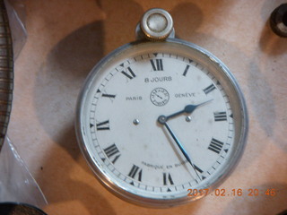 Alan Travis car collection - clock