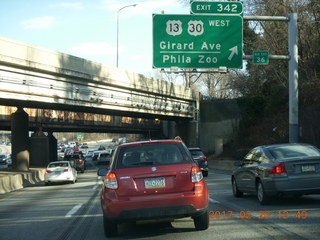 driving in Philadelphia