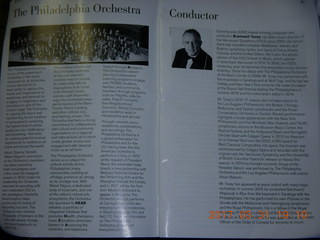 Philadelphia Orchestra - lots of percussion