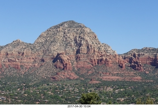 aerial mountains - Sedona