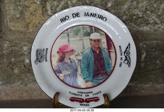 587 9p5. Betsy's wedding plate