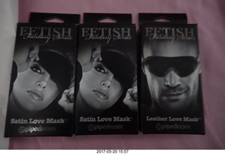 Fascinations blindfolds for Ana