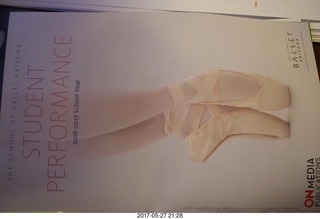 Orpheum Theater - Ballet School of Arizona program