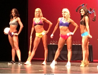 Mesa Arts Center - International Physique League (IPL) show - 4 Caitlin Heck and 5 Debbie Leedy