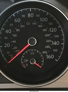 my car speedometer to test my Dropbox while I recharged my phone