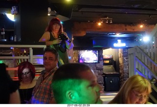 Brenda birthday party - stage