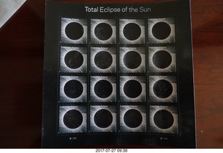 total solar eclipse stamps