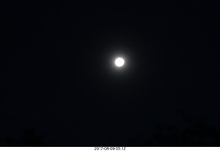 moon-spheres with sharp shadows