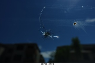 car windshield damage