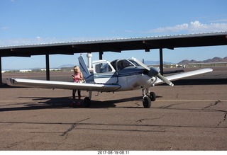 5 9sk. N8377W and Kim at DVT