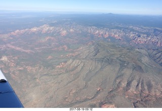 aerial - near Sedona