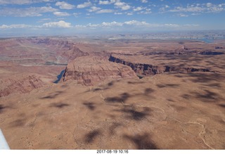 aerial - Grand Canyon near Page - Horseshoe Bend