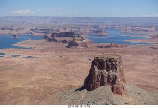 72 9sk. aerial - Lake Powell