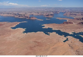 77 9sk. aerial - Lake Powell