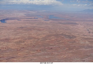 aerial - Lake Powell - Navajo Mountain