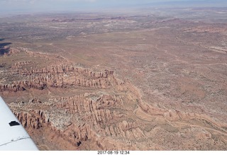 aerial - Canyonlands