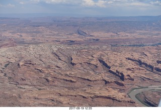 aerial - Canyonlands - Potash Ponds - Caveman Ranch airstrip