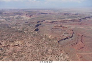 aerial - Canyonlands - Caveman Ranch airstrip